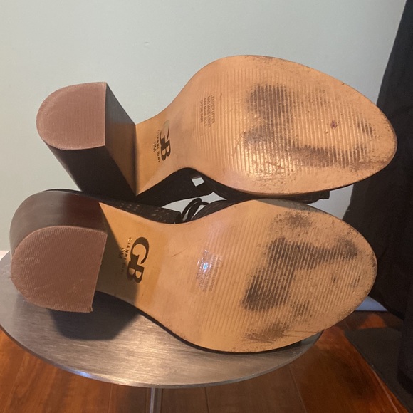 GIANNI BINI GYPSIE DAZE LACE UP BLOCK HEELS - Picture 8 of 8